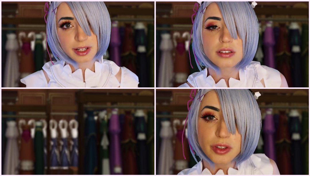 ASMR | Rem 让你为工作做好准备 |理发、试衣、测量 Cosplay ASMR视频