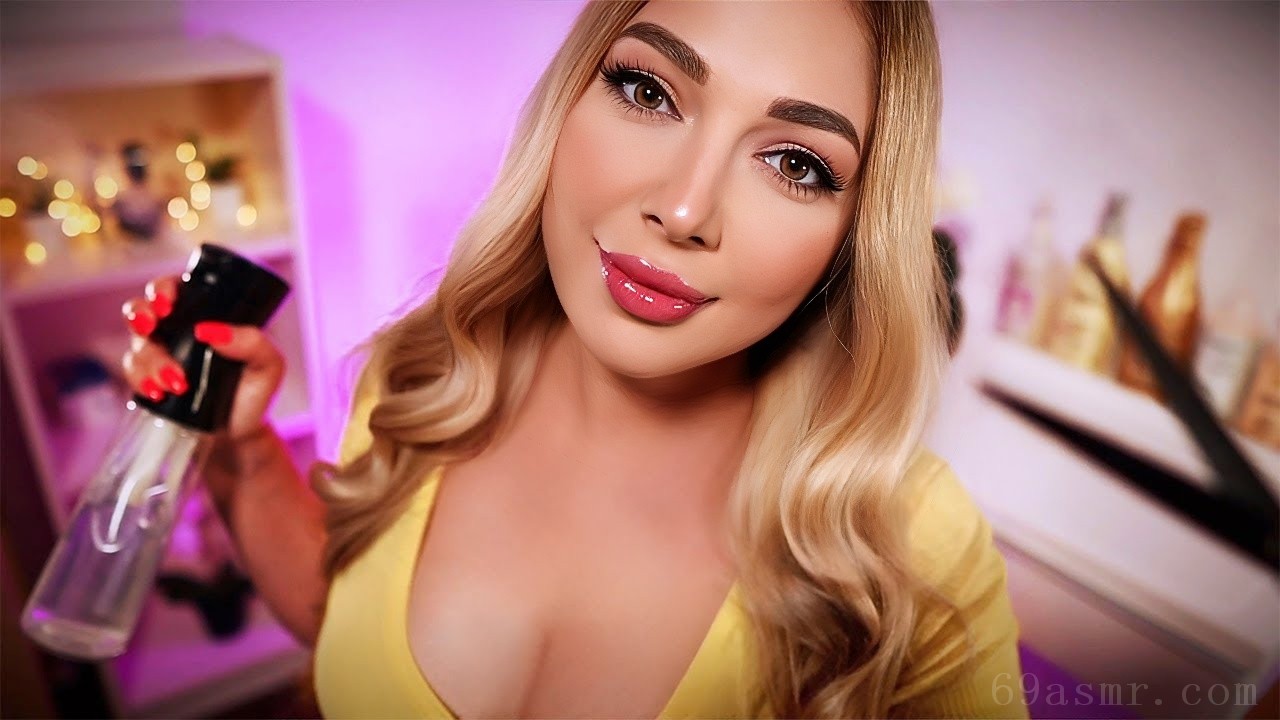 ASMR 超逼真和放松理发 ️ 头皮按摩和头发护理