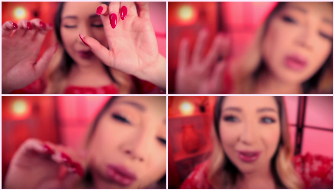 ASMR 但非常个人的近距离耳语（极度刺痛，刷脸和按摩） Tati ASMR视频