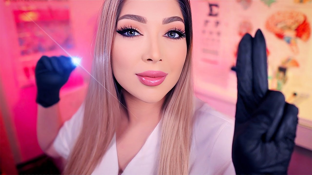 ASMR Dominant Doctor 医学检查睡眠诊所，声音疗法，睡眠医生