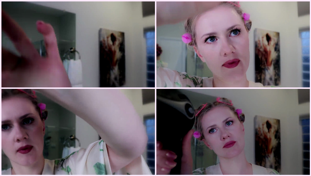 昏昏欲睡的头发和化妆 ASMR • 耳语 • 刷牙 • 卷发器 • 吹风机 古装Asmr ASMR视频