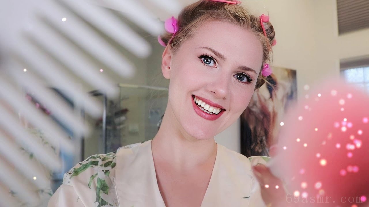 昏昏欲睡的头发和化妆 ASMR • 耳语 • 刷牙 • 卷发器 • 吹风机