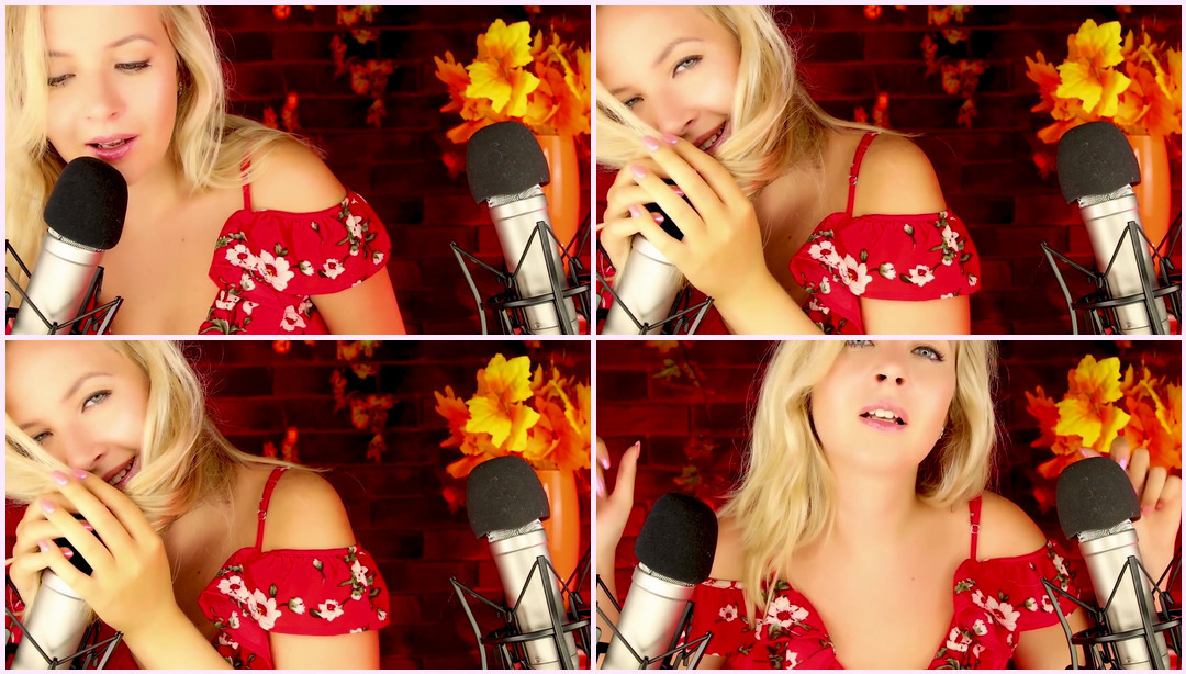 ASMR Autumn 令人愉悦地近距离耳语耳语 Valeriya ASMR视频