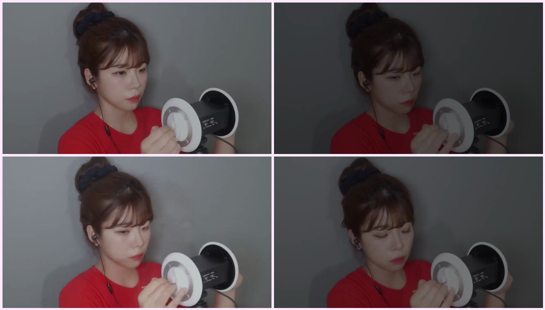 ASMR ( ) TINGLE 快速洗耳 [Asmr] 妍珠 ASMR视频