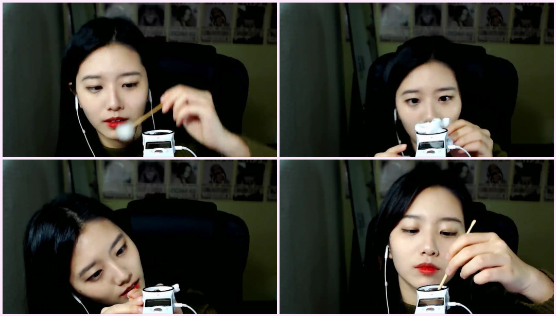 [韩国ASMR]（耳朵清洁）， Suna ASMR视频