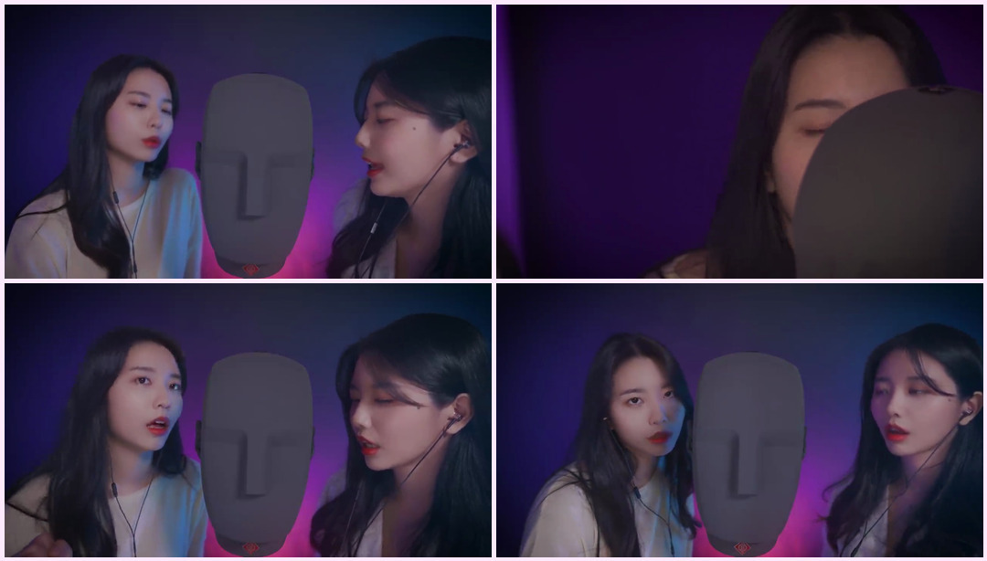 ASMR Dreamy 双耳低语 [回声，回声，假人头] 双胞胎Asmr ASMR视频