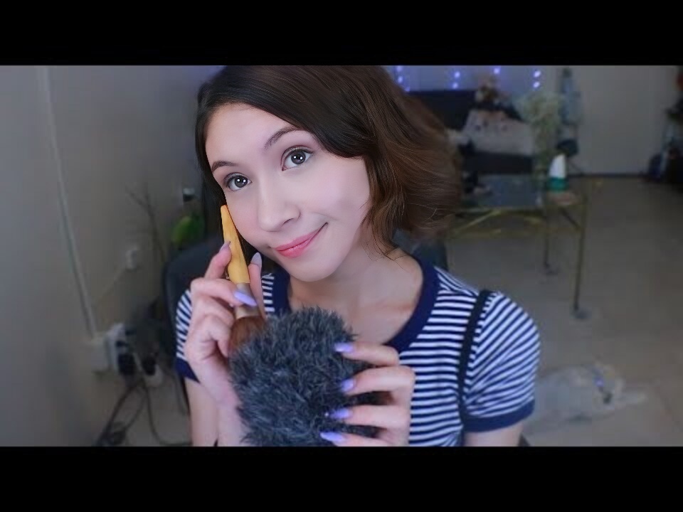 ASMR |柔软的麦克风刷和麦克风刮擦