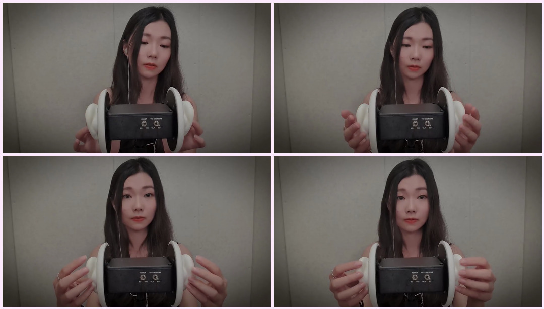 ASMR 我会轻轻拍你的耳朵给你 ㅣEar Massage, Ear Tapping Judith ASMR视频