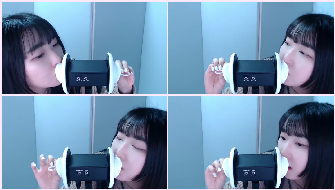 ASMR 3DIO Ear Mic Indible and Lens Clamp Sound and LayeringㅣTingle Party 国外热门 ASMR视频