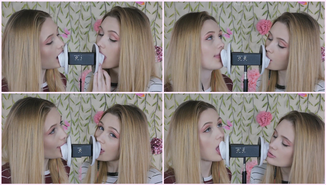 ASMR 双耳吃 - Miinu Inu 双胞胎Asmr ASMR视频