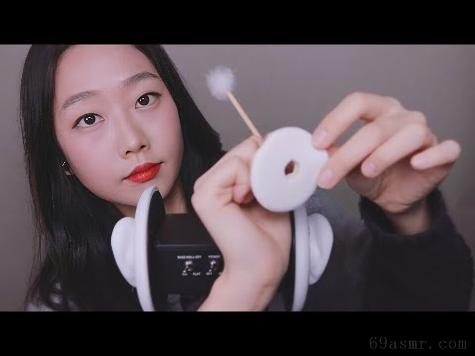 3dio Ear Sponge ASMR (Sponge Slime, Ear Cleaning) SPONGE SOUNDS ASMR (Sponge Slime, Ear Cleaning)