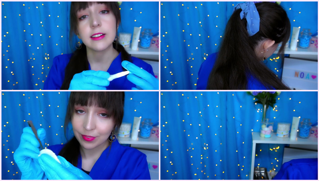 ASMR [Sub] 非常快速的西班牙语耳朵清洁（轻声细语，放松的声音） 诺亚Noa ASMR视频