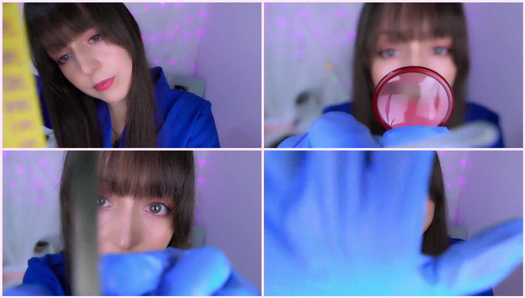 ASMR [Sub] 详细的西班牙语面部检查（口语） 诺亚Noa ASMR视频