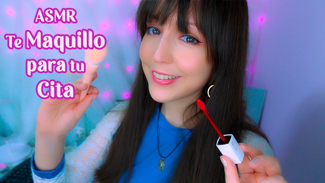 ASMR [Sub] Spring Date 快速化妆（逼真，分层声音，轻声细语）