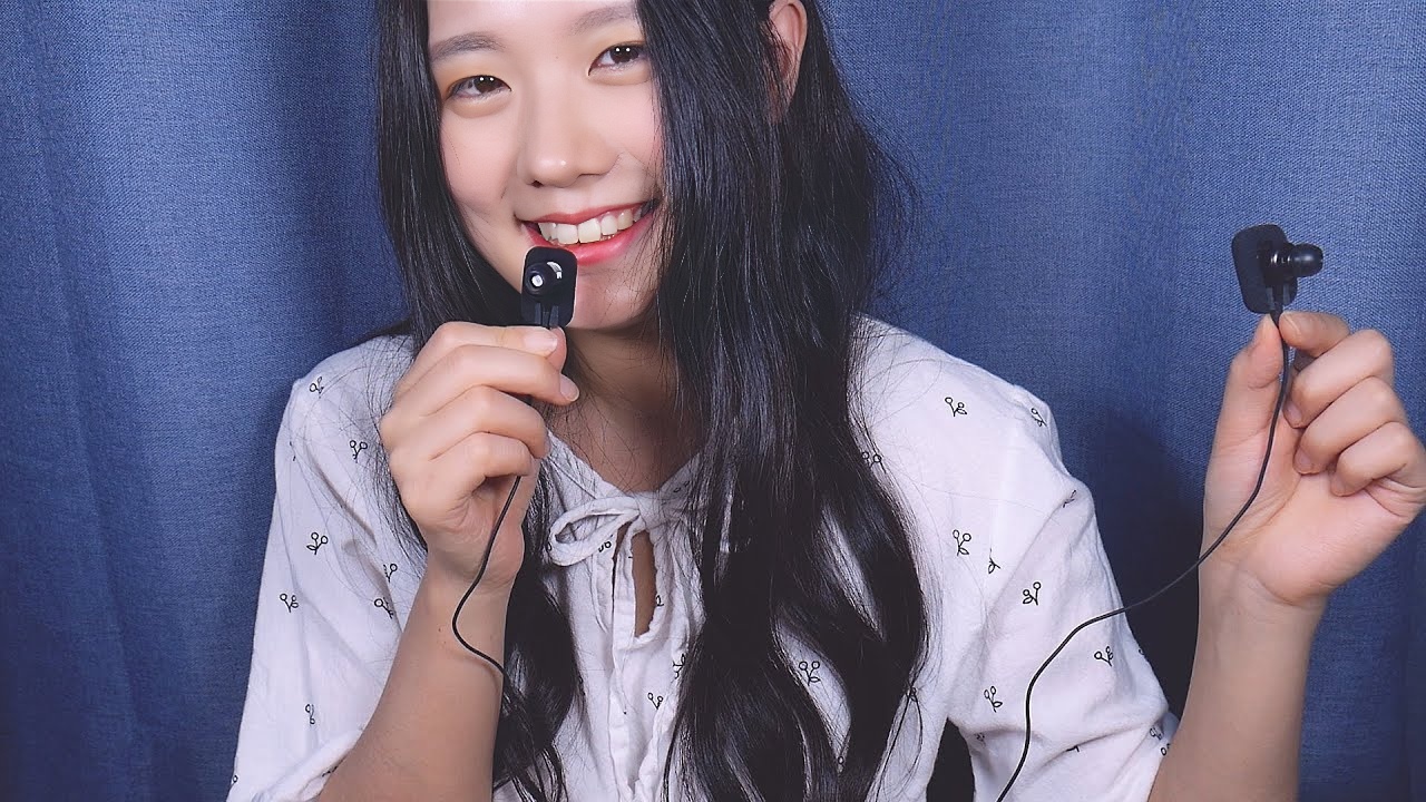 ASMR 耳语韩语 |耳对耳软语 |只是说话|关闭耳语