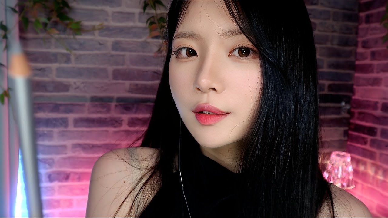 ASMR(Sub) Comfortable Lens Makeup Shop / O-Lens, Eye Lighter Gloy Sleepy Lens Makeup Shop / O-lens