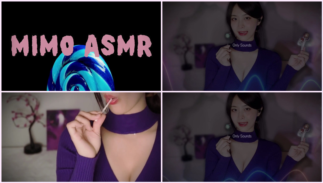 ASMR l Candy Eating & Whispering (Planetary Candy, Candy Eating l 饴の音) 空姐Asmr ASMR视频