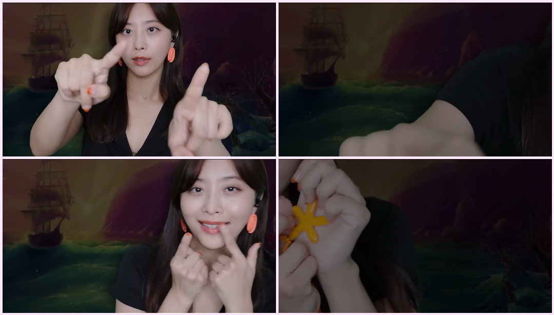 ASMR l Spit painting on you (촉촉, 스핏 페인팅 l Spit painting) -- Mimo ASMR视频