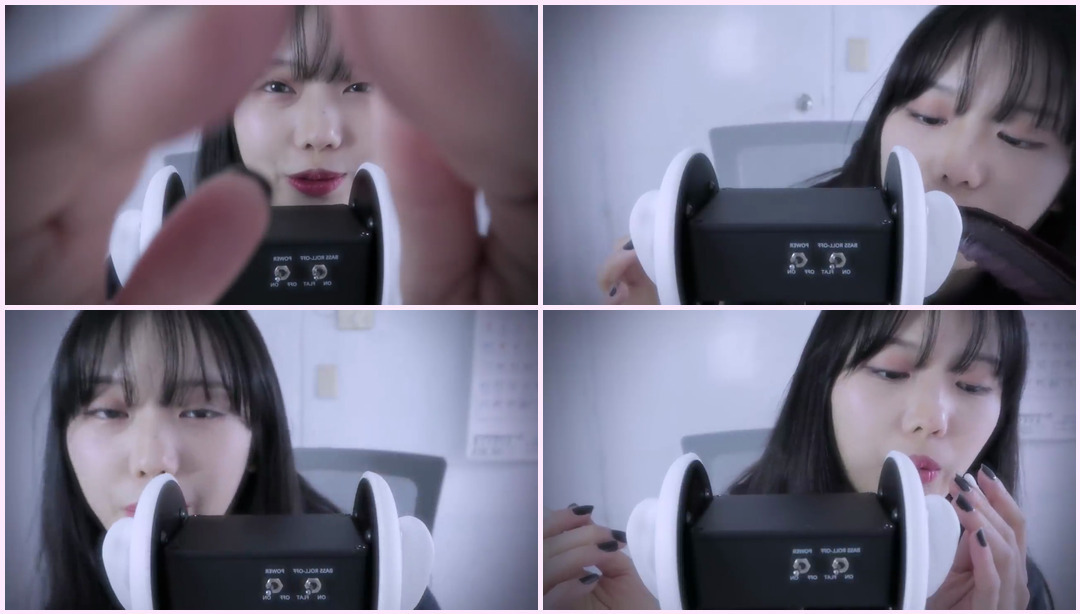 ASMR 使用新的 3Dio Micro 轻松放下 :) 麦克风测试（充满刷子、耳朵清洁、口腔刺痛）새로운 3Dio 마이크 테스트! Intense 3Dio Triggers -- 泽罗娜 ASMR视频