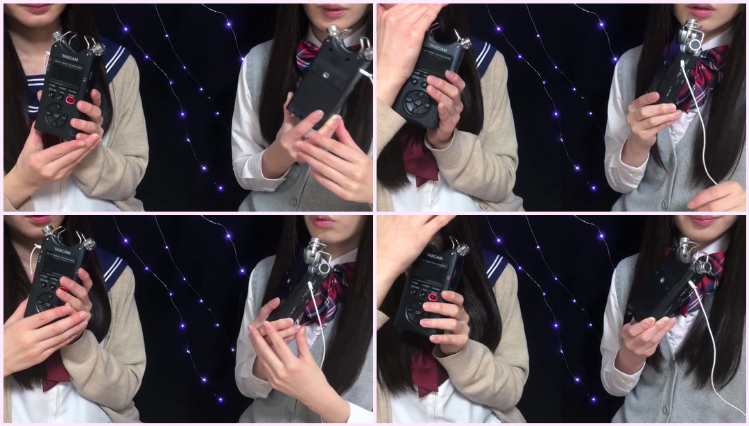 融化双耳的双嘴声音 [不说话 asmr] 唇音- 双胞胎Asmr ASMR视频