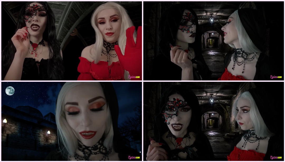 ASMR 吸血鬼姐妹 |你的吸血鬼女朋友 Cosplay ASMR视频