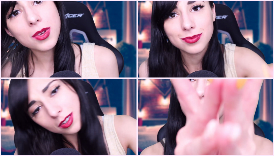 ASMR 嘘，没关系和积极的肯定 | （平静的耳语和放松的手部动作有助于睡眠） LunaRexx ASMR视频