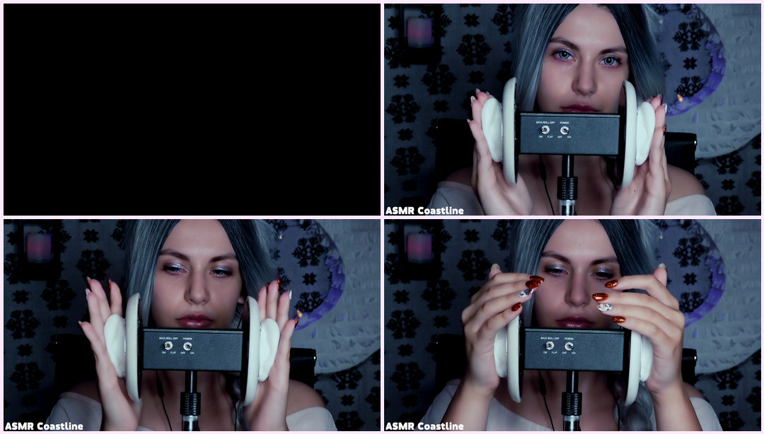 ASMR 耳朵按摩非常潮湿 ASMR 膏按摩 ASMR 油按摩 Coastline ASMR视频