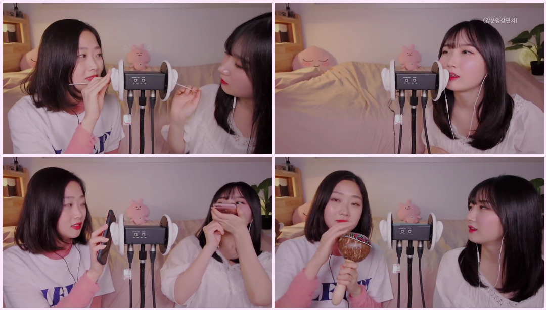 ASMR Unfinished Eraing 的 Dana Hell Escape Challenge 2ㅣDanaXEraing Tingly Comment Challenge 2 ASMR 双胞胎Asmr ASMR视频