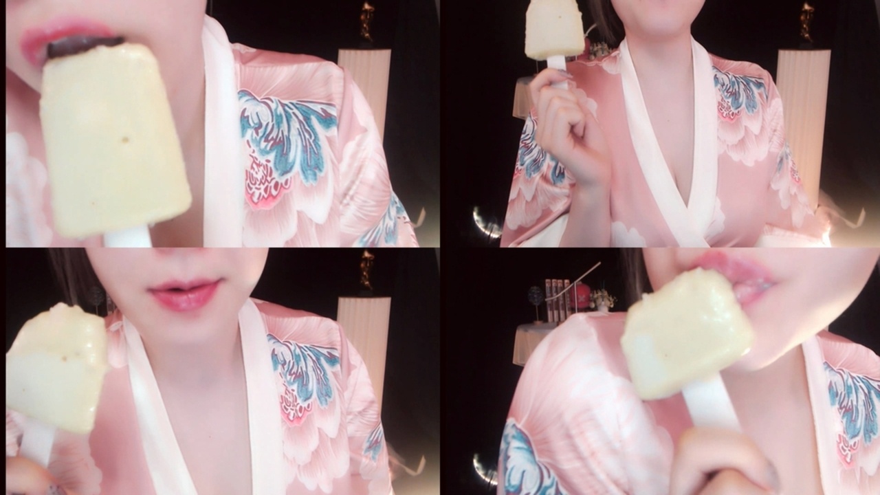 肉淼淼ASMR-舔主人的雪糕 国内Asmr ASMR视频